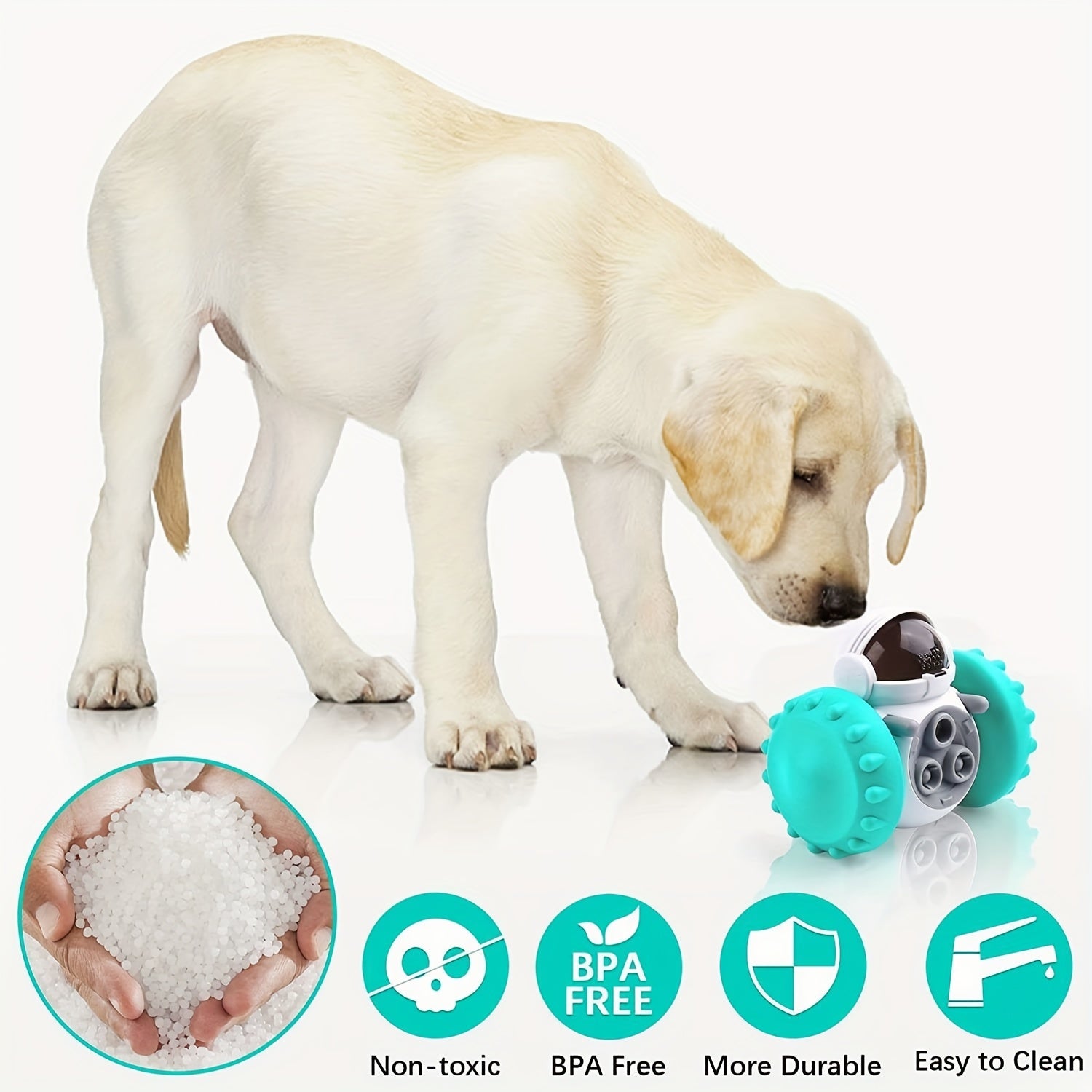 Dog Puzzle Toys Interactive Tumbler Slow Feeder