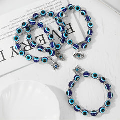 Devil's Eye Bracelet Turtle Butterfly Eye Pendant Bracelet
