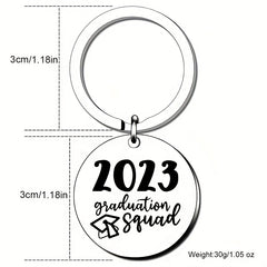 Senior Graduation Inspirational Keychain for Daughter Son