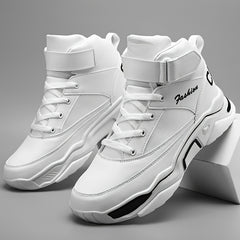 Men's Elevator Casual Shoes Hook And Loop Fastener