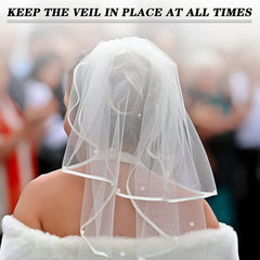 Double Sided Magnetic Faux Silky Wedding Accessories for Bridal Showers