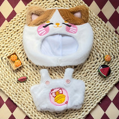 Plush Doll Animal Headset for Dolls with Normal Body