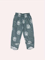 Women's Plus Dandelion Print Wide Leg Pants