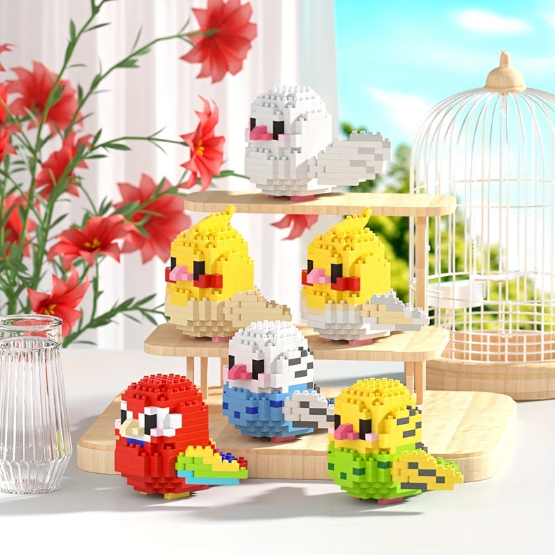 Mini Bird Building Blocks Set Educational Toys