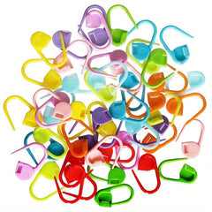 200 Colorful Knitting Markers 1pc Knitting Gauge DIY Craft Safety Pins