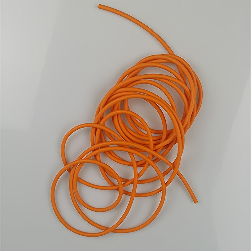 High Elastic Orange Latex Slingshot Rubber Tube 0.5-5m Shooting Accessories
