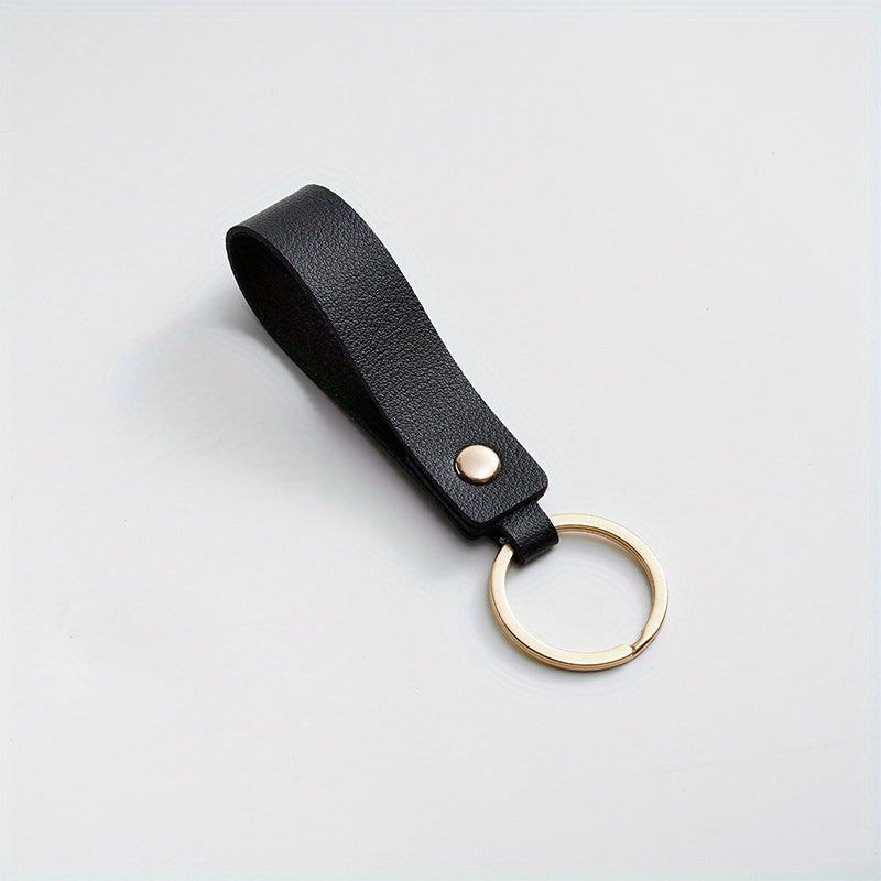 Classic Leather Keychain For Men Bag Charm