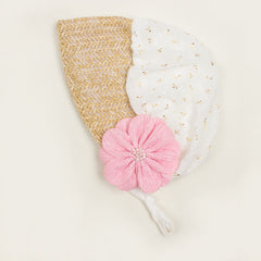 Match Flower Baby Court Hat For 0-3 Babies