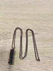 Aromatherapy Diffuser Necklace Stainless Steel Box Style