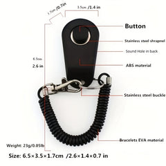 Pet Training Clicker with Wrist Strap - Improve Behavior and Communication