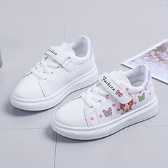 Girls' Cartoon Low Top Sneakers - Lightweight Anti Slip - All Seasons