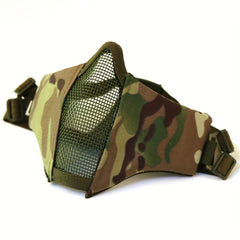 V10 Tactical Mask Half Face Mesh Mask for Men and Women