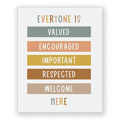 Boho Classroom Decor 8x10in Poster Digital Print