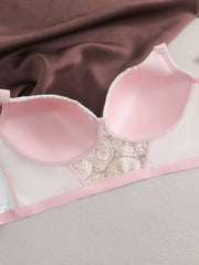  Paisley Lace Molded Cup Padded Bralette