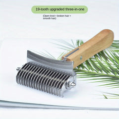 3-in-1 Pet Knotting Comb for Dogs and Cats