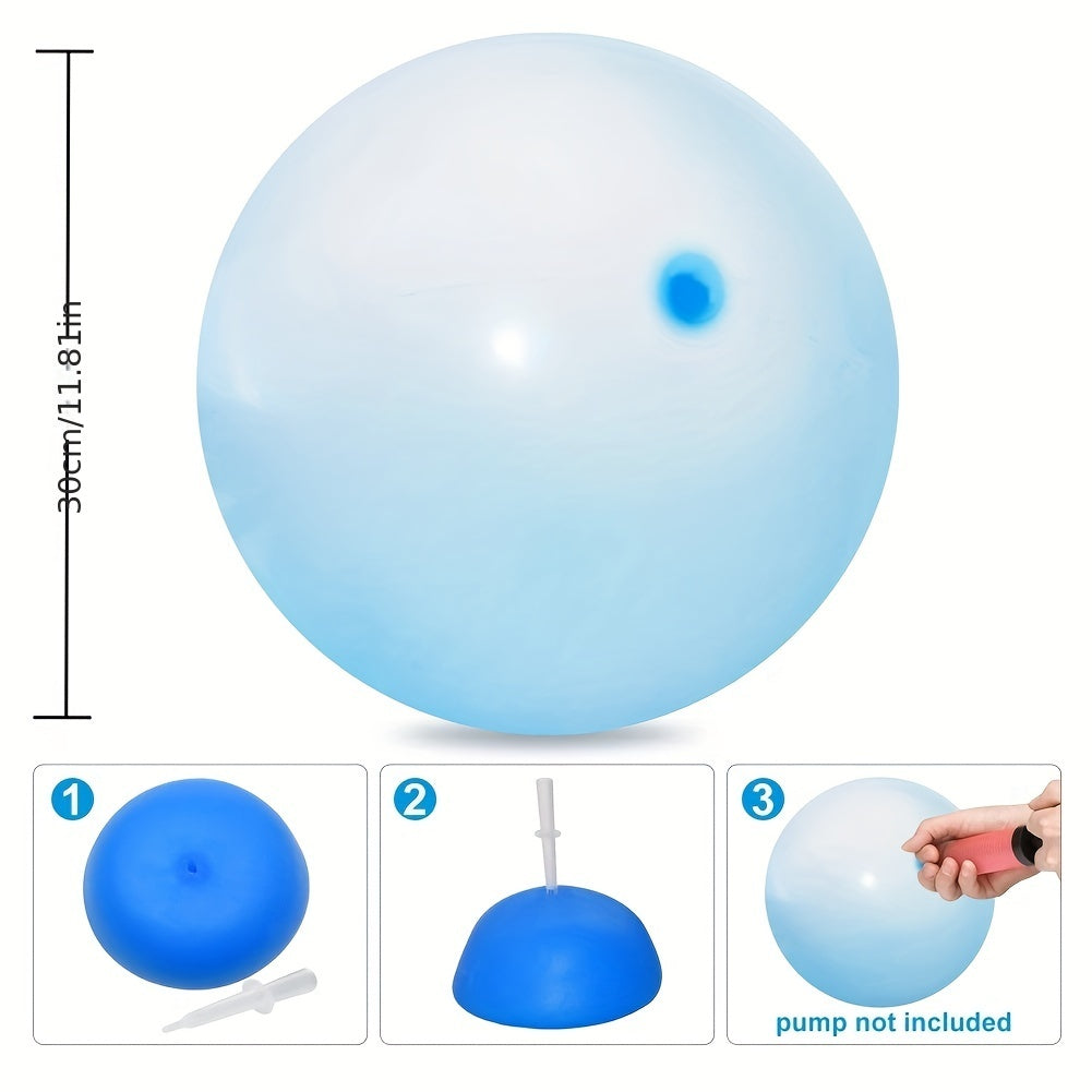Kids Outdoor Bubble Ball Blow Up Balloon Toy Fun Party Game Toy