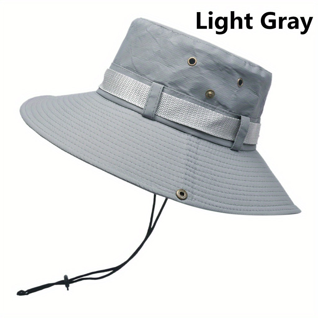 Polyester Leisure Sunshade Fishing Outdoor Visor Cap