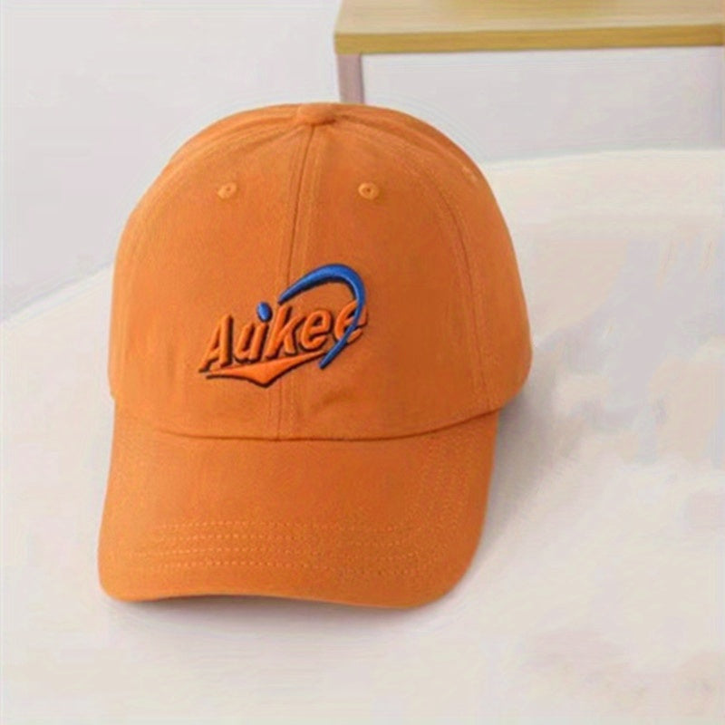 Letter Embroidery Baseball Cap and Peaked Cap