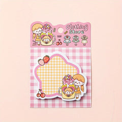 30 Sheets Hand Account Sticky Notes Fresh Message Sticker Memo Sticker