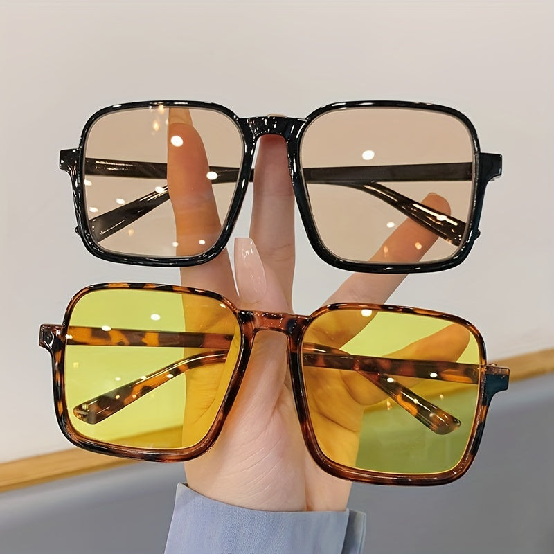 Vintage Square Sunglasses For Women Shades Retro Female UV400