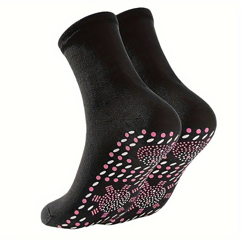 3 Pairs Self Heating Magnetic Massage Socks for Outdoor Activities