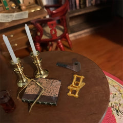 Mini Smoking Pipe Model for Doll House Doll Snowman Leprechaun