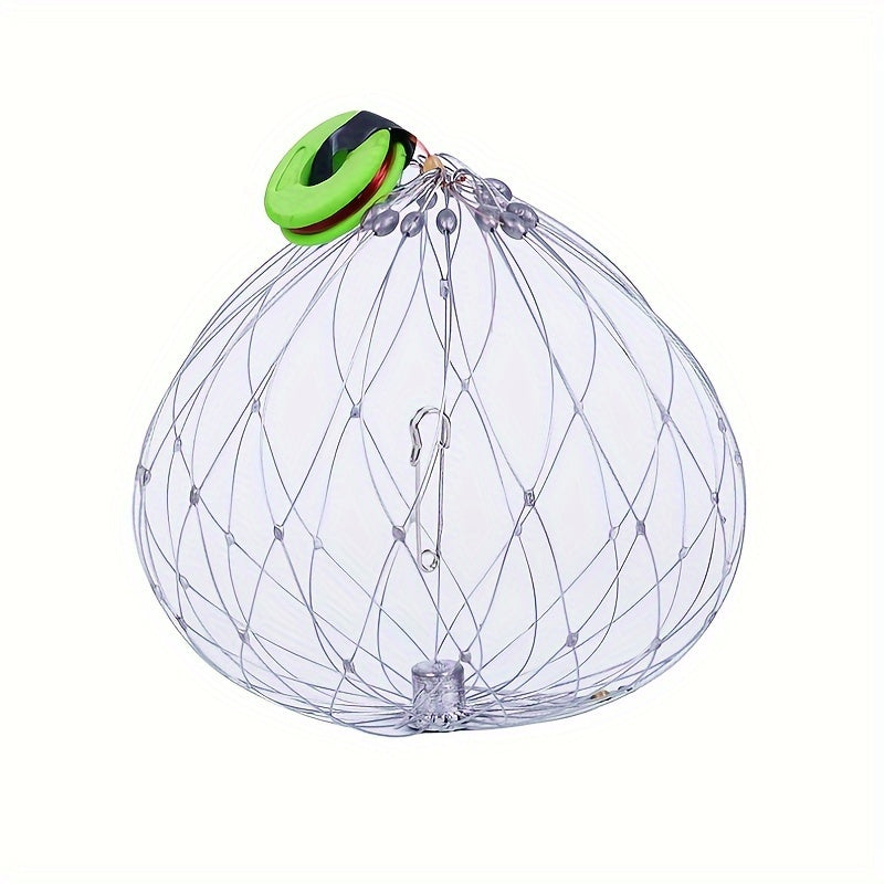 Automatic Opening & Closing Fishing Net Cage for Saltwater & Freshwater Fishing