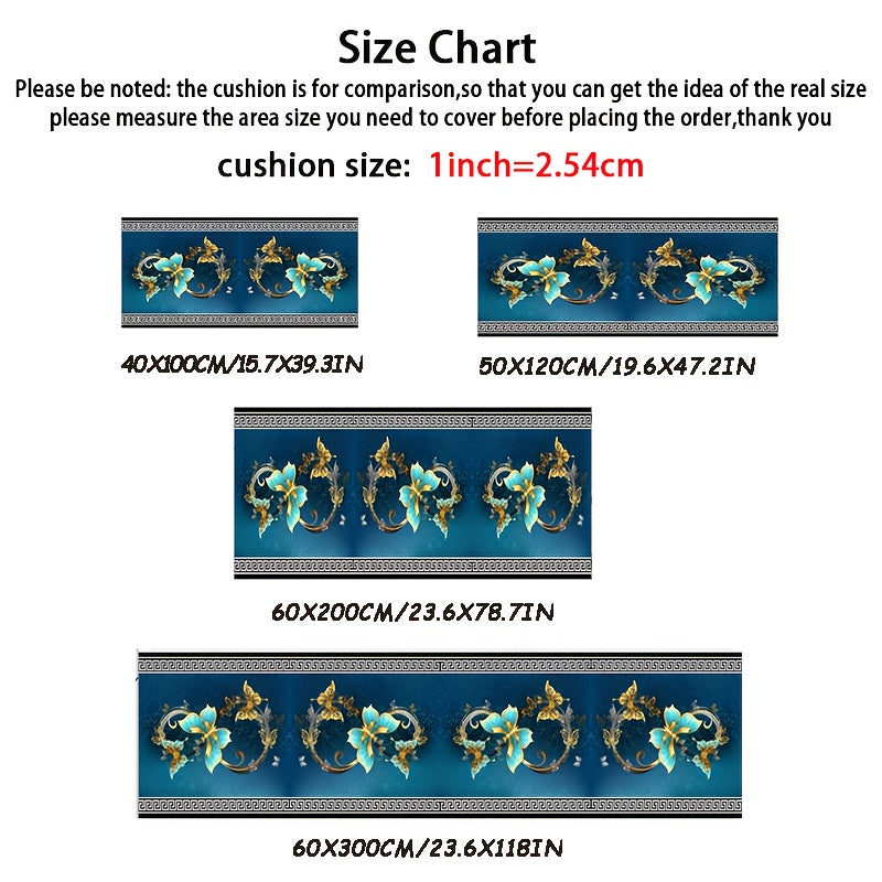 Non Shedding Hallway Runner Machine Washable Kitchen Carpet Area Rug