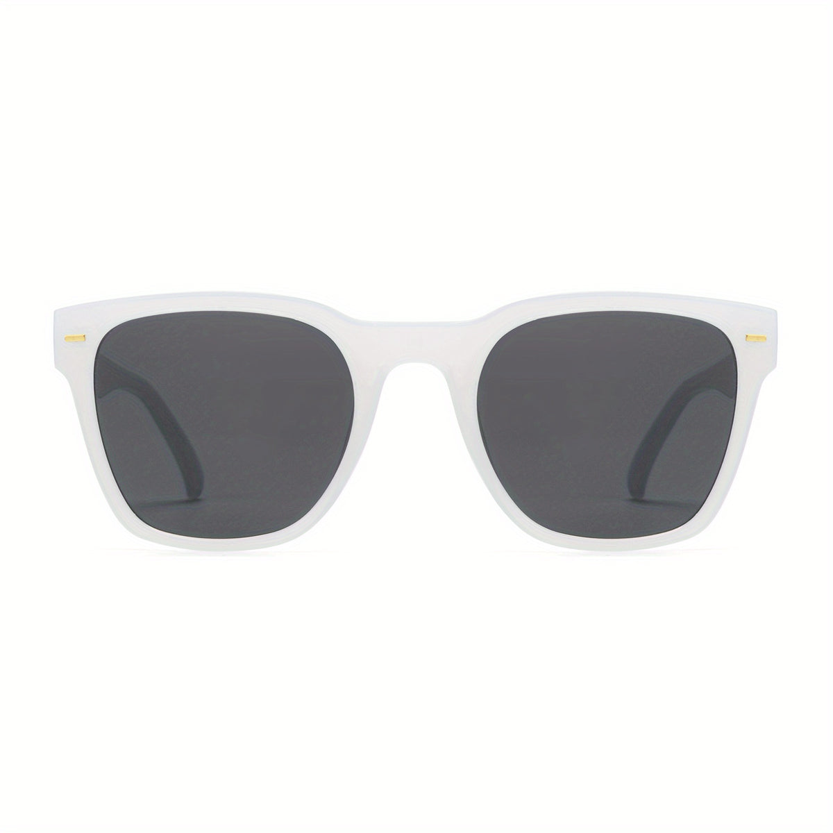 OUWEN Classic Small Square Polarized Sunglasses For Men Retro Mixed Sun Glasses