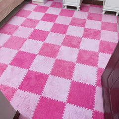 12pcs Interlocking Foam Floor Mats Baby Play Mat For Playing Exercise