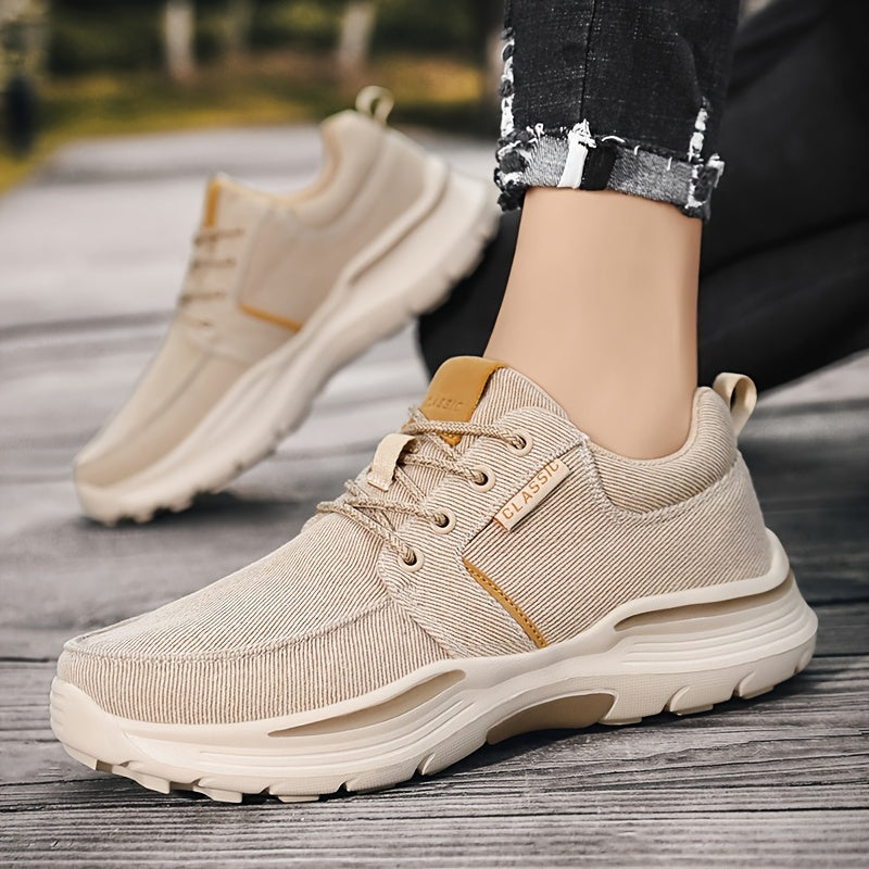 Men's Lightweight Canvas Walking Shoes