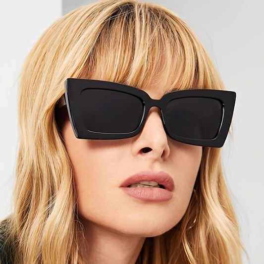 Rectangular Butterfly Vintage Sunglasses Women's Driving Climbing Eyeglasses