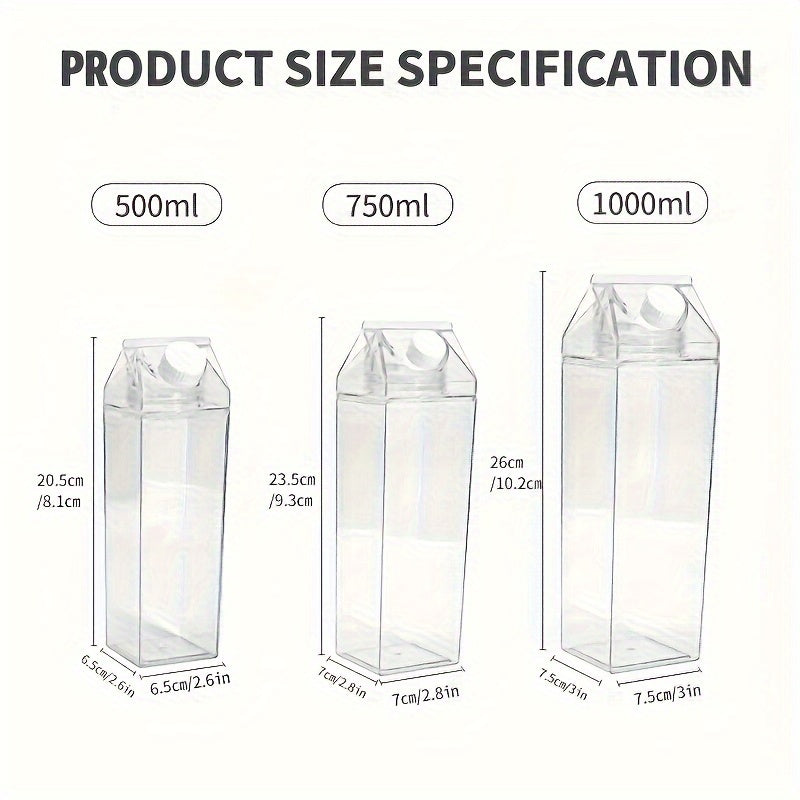 Portable Leakproof Milk Bottle with Cow Pattern