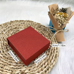 Magnet Flip Box Jewelry Earrings Necklace Ring Bracelet Box Packaging