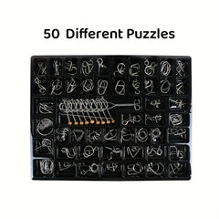 30pcs Puzzle Unlocking Tool Set Nine Link Chain Kongming Lock & Luban's Locks Ad