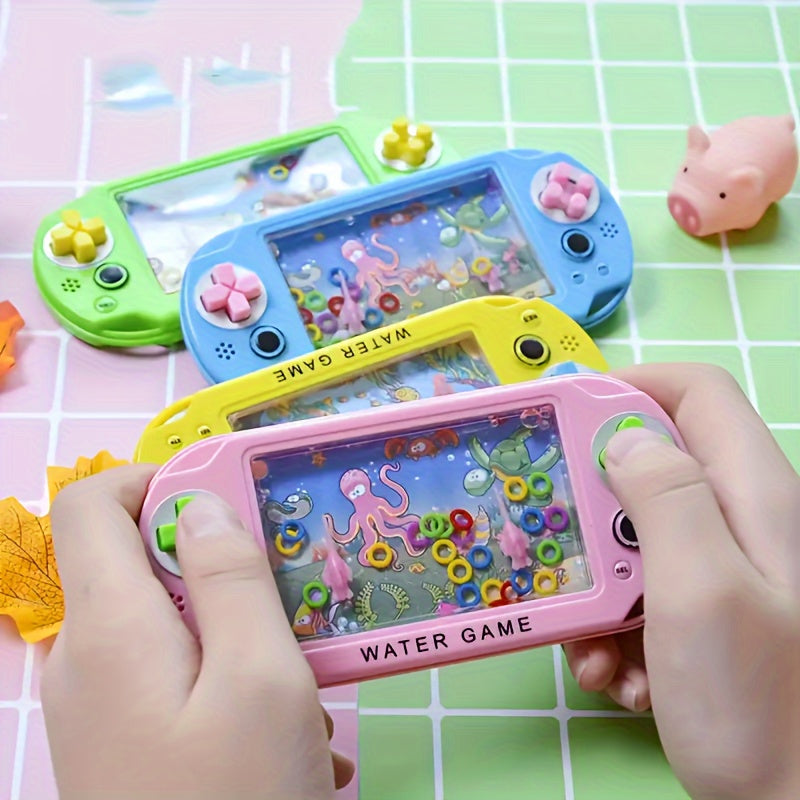Handheld Water Games Water Ring Mini Toy Ring Throwing Game Travel Toy Parties