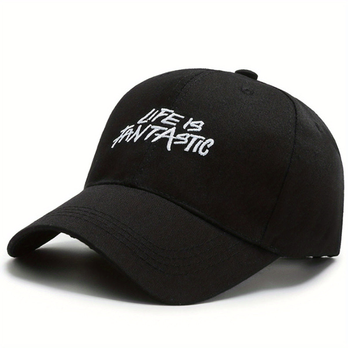 LIFE Letters Casual Baseball Cap, Adjustable