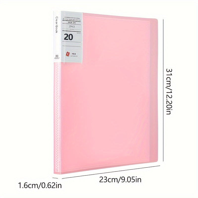 30pcs File Manager Document Organizer Exam Paper Storage Folder