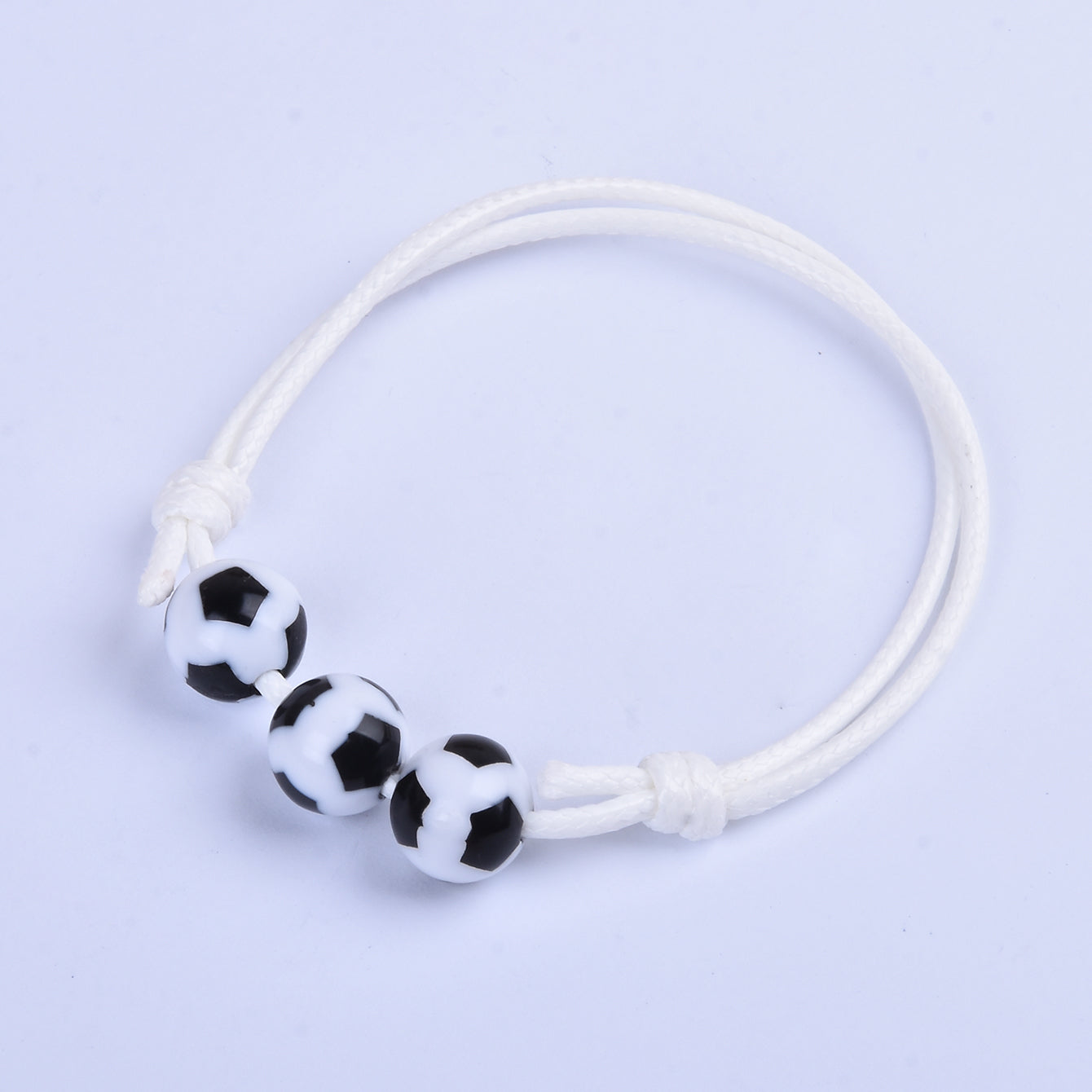 Boys Soccer Bracelet Adjustable Strap Football Accessory
