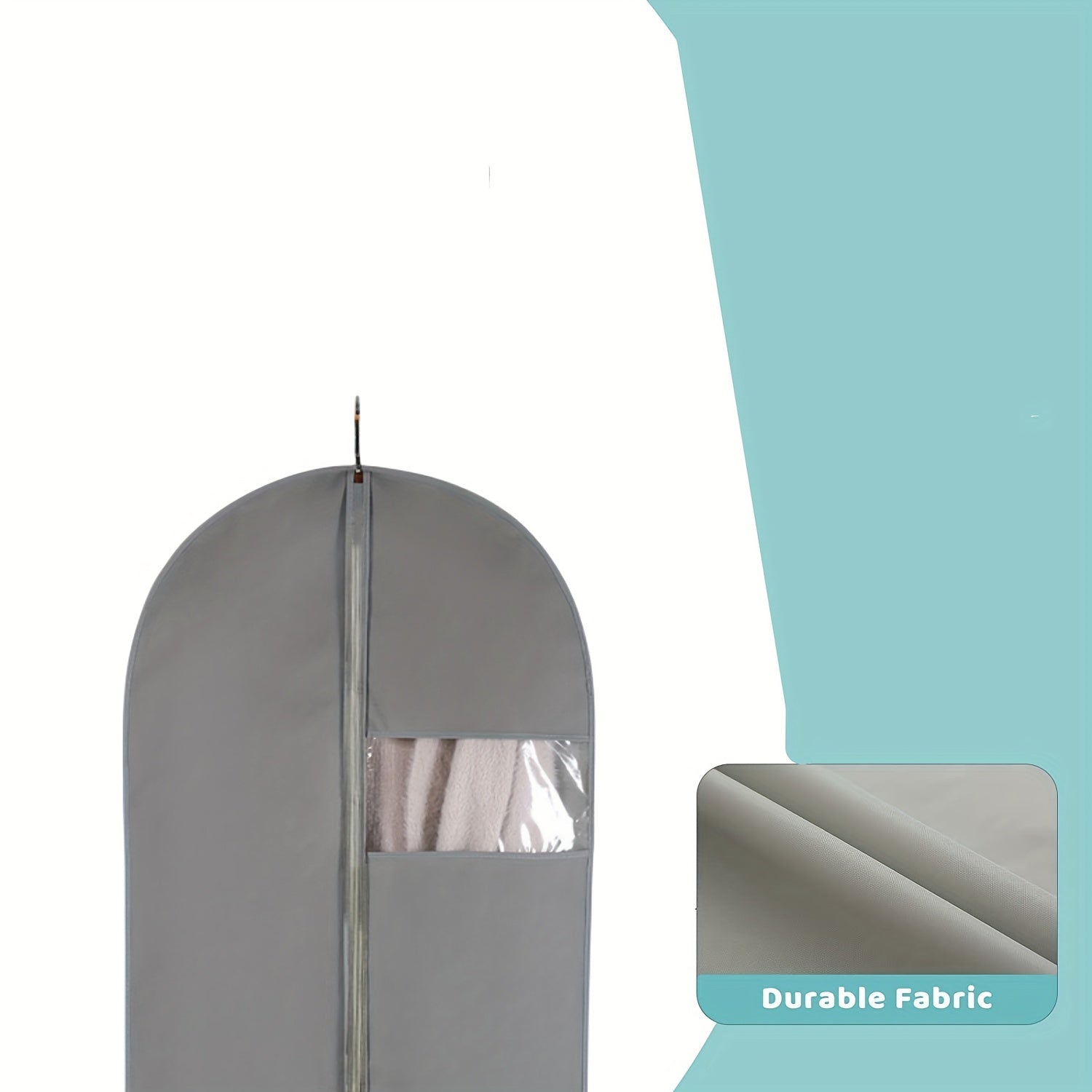 4 Pack 99 06cm Dress Garment Bags Hanging Clothes Gowns Foldable Long Bag