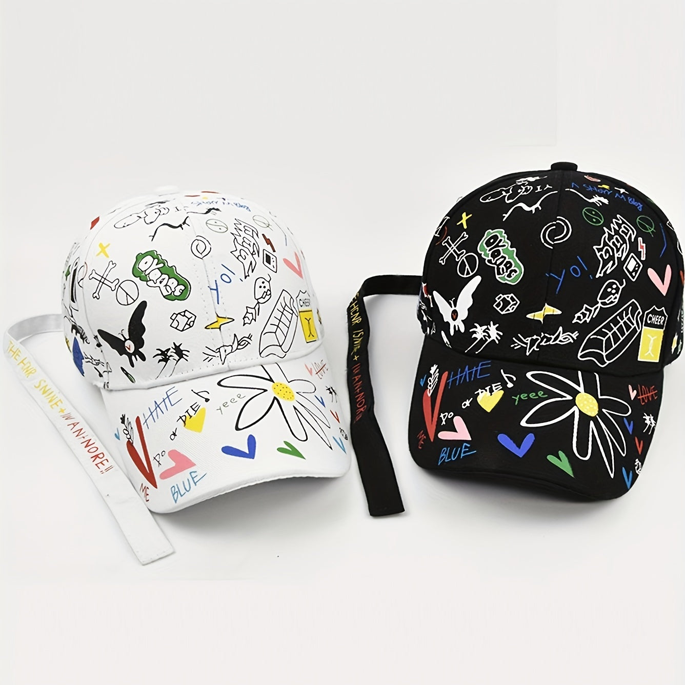 Hip Hop Graffiti Baseball Cap Unisex Dad Hat