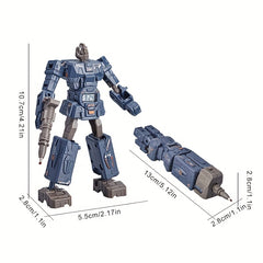 Metamorphic Pen Robot Electronic Time Pen 2 in 1 Toy
