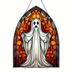 Acrylic Alien Halloween Horror Ghost Window Wall Decoration