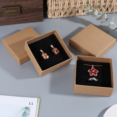Classic Vintage Jewelry Box for Ring Pendant Necklace Earring