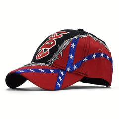 Letter Embroidery Football Baseball Cap Unisex Star Cap Hip Hop Casual Outdoor S