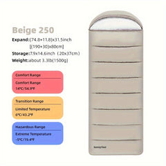 Lightweight Waterproof Camping Sleeping Bag for Men & Women