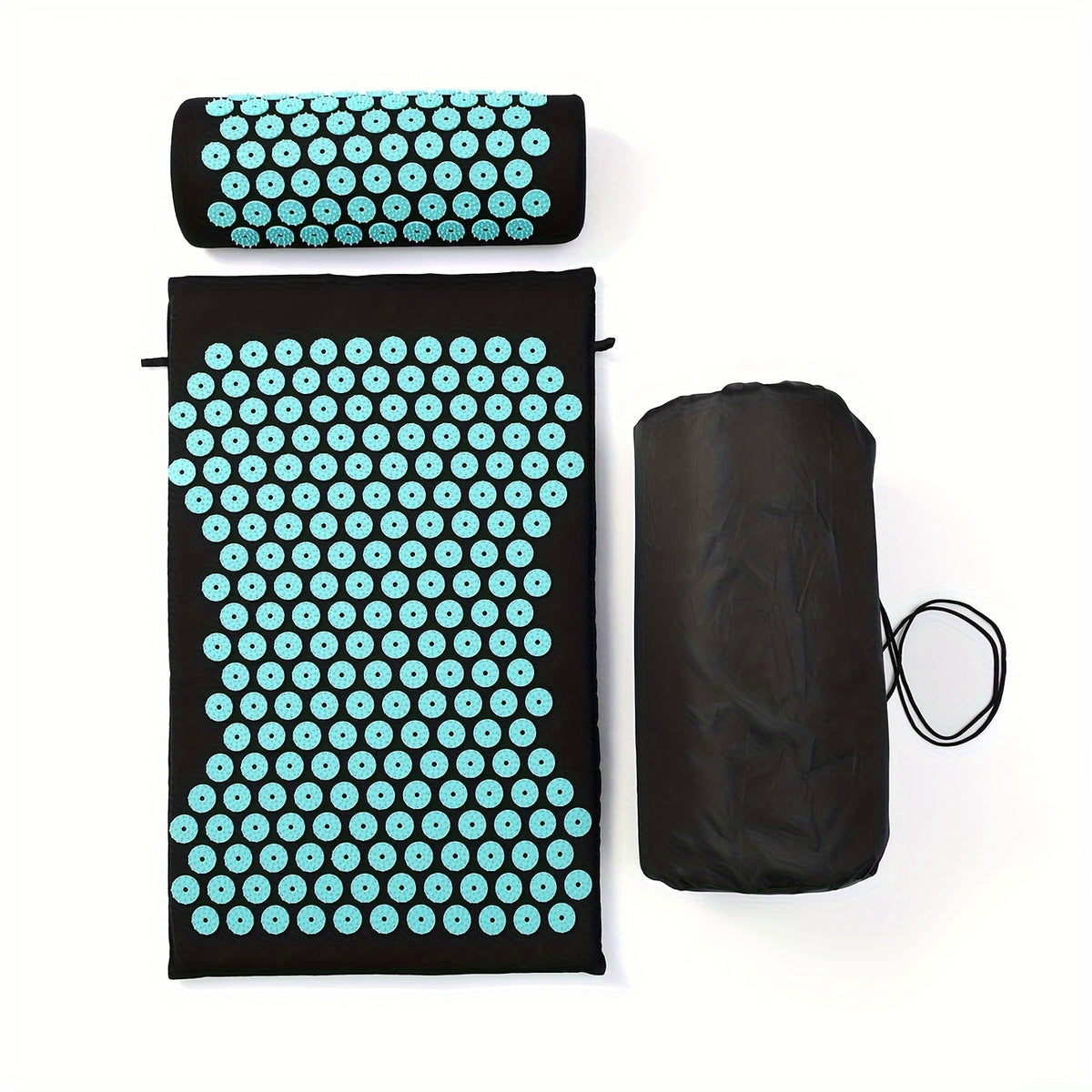 Acupuncture & Massage Set with Storage Bag - Yoga Training Back & Neck Relief