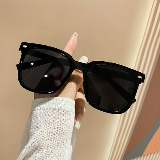 Square Rivet Sunglasses Anti Glare UV400 Sun Shades
