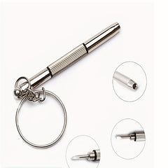 1pc Glasses Screwdriver Keychain Sunglasses Repair Tool