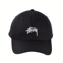 Letter Embroidery Baseball Cap Solid Couple Sports Hat Adjustable Dad Hats